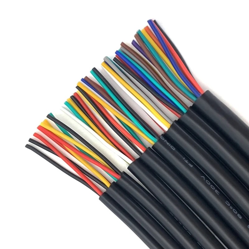 Durable UL2464 Sheathed 24AWG Multi-Core Audio & USB Extension Cable