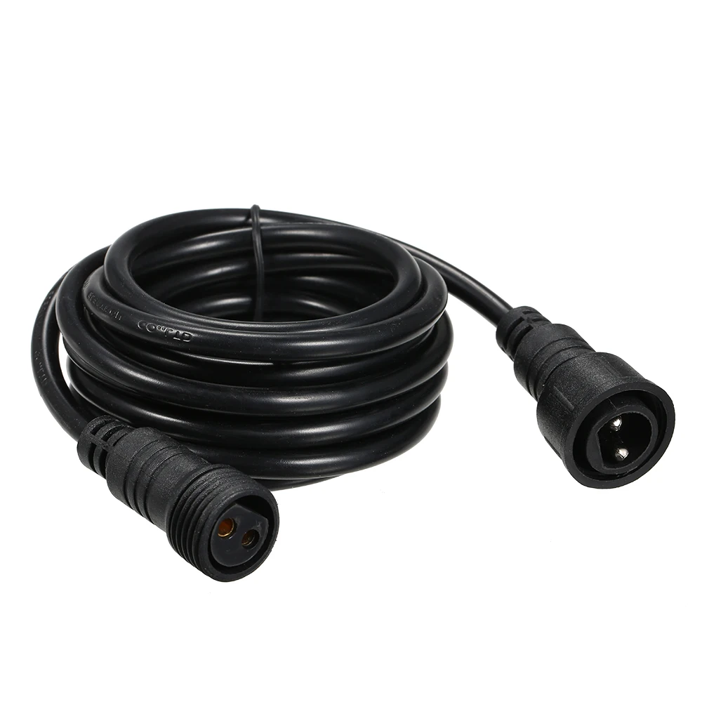 Solar Spotlight Cable Tomshine Extension Cord 3Meters/ 9.8Feet IP65 Water Resistance AC85-265V Maximum Power 1400W for String Light