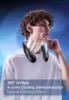 New Neck Air Conditioner Portable Neck Fan Rechargeable Semiconductor Cooling Bladeless Fan Outdoor Personal Fan Wearable Cooler 6