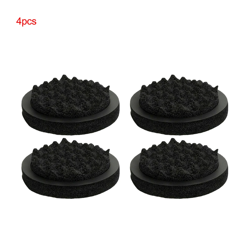 4pcs Universal Car Speaker Ring Sound Insulation 6.5" Auto Audio