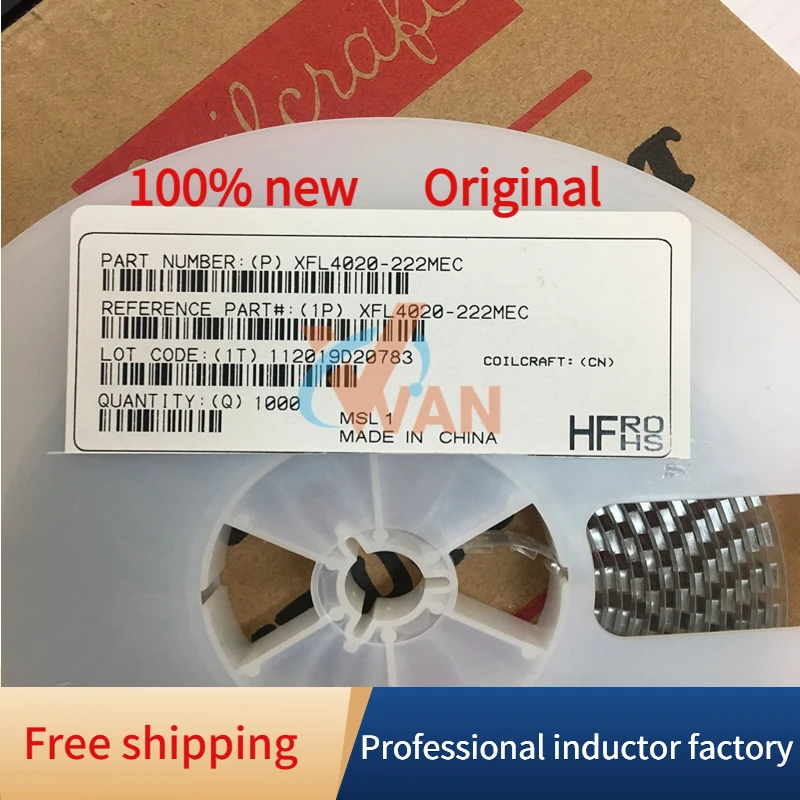 12PCSXFL4020102MEC1UHSensorCoilcraftinductancelowDCRandlowAC