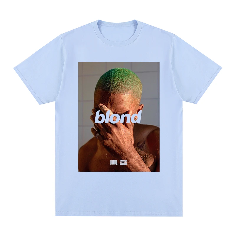 Blond T-shirt Hip Hop Frank Rapper Cotton Men T shirt New TEE TSHIRT Womens Tops Novelty New Design