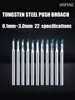 DSPIAE Model Making Tool PB Series Full Section Tungsten Steel Pushing Knife Head 0.1-3.0MM Multiple Models 1