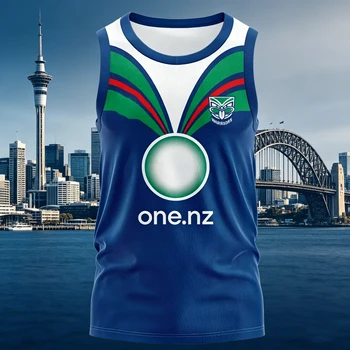 Classic Rugby Fans Love Men's/women Vests New Zealand Fashion Sports Sleeveless Top 2026 Warrior Quick Drying Breathable T-shirt 1
