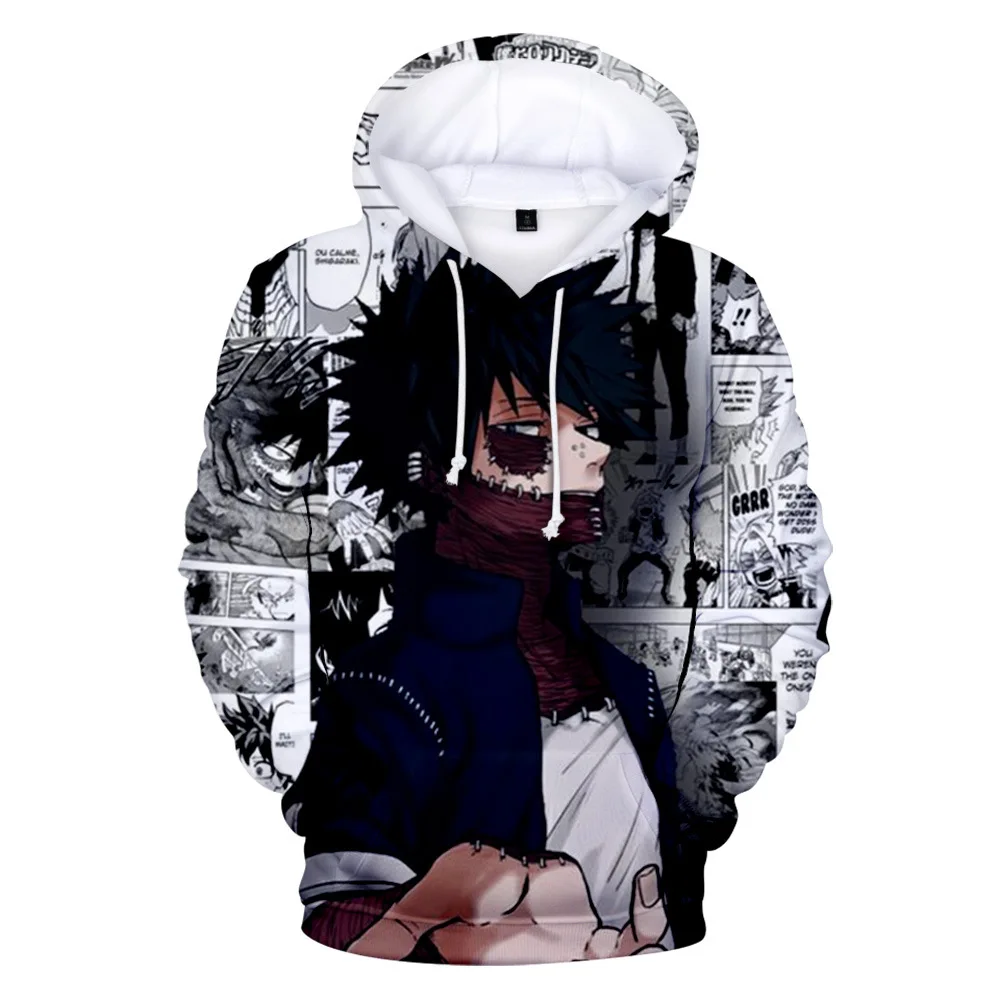 

My Hero Academia Dabi Hoodie Personality Dabi Sweatshirts Anime Men Women Hoody Boku No Hero Boys girls kids Anime Clothes