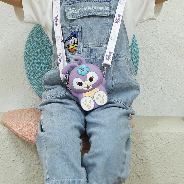 Disney Stellalou Backpack Kawaii Stellalou Bag Anime Children's Toys Kawaii Room Decor Cartoon Purse Bag for Girl Birthday Gifts 6