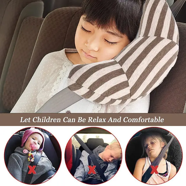 1 pièce Coussin de soutien pour la nuque et les épaules pour enfants, pour ceintures de sécurité de voiture, protection de sangle de sécurité, motif dessin animé 1