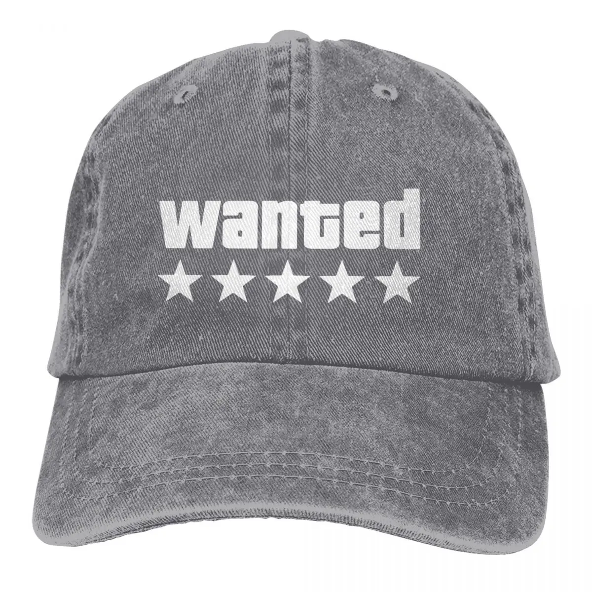 

GTA Grand Theft Auto Game Multicolor Hat Peaked Men Women's Cowboy Cap WANTED Baseball Caps Personalized Visor Protect Hats