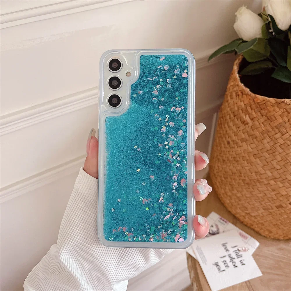 Sparkling Glitter Silicone Phone Case - Shimmering Protective Cover