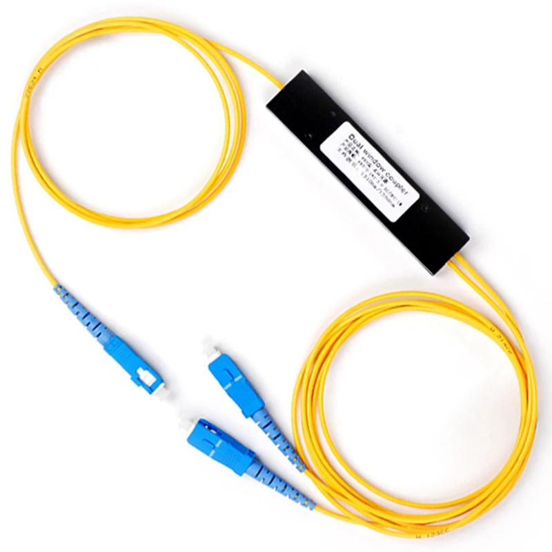 

1 Point 2 Taper Fiber Optic Splitter Splice Box Splitter SC Port FTTH Fiber Home Cold Connection