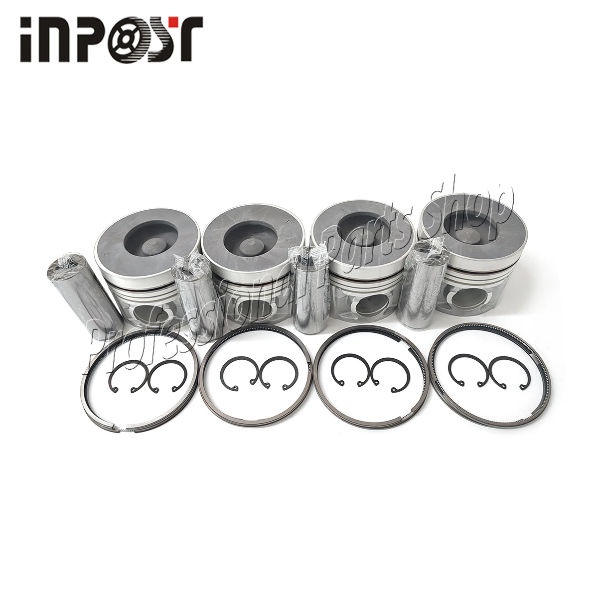 

4 комплекта поршней FD42 108 мм, комплект поршней двигателя STD для двигателя Nissan FD42