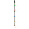 Jungle Gym Climbing Rope with Platforms and Disc Swing Seat Fitness Swing Set Kids Birthday Gift Toy Garden Outdoor Playground 5