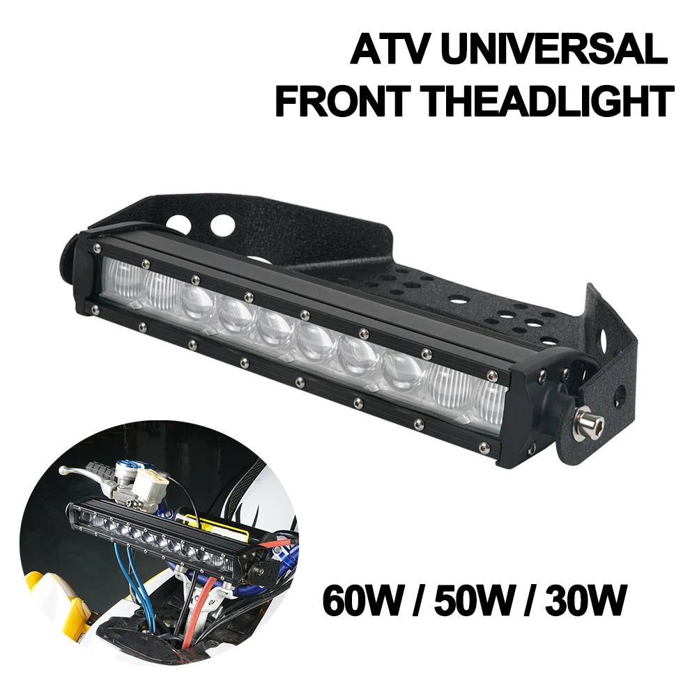 Front Headlight LED Head Light Bracket For Yamaha Blaster 200 Raptor 700 700R Banshee 350 YFZ450R Plolaris Sportsman ATV Parts titan extruder 3d printer parts for e3d v6 hotend j head mounting bracket 1 75mm filament 3 1 transmission ratio