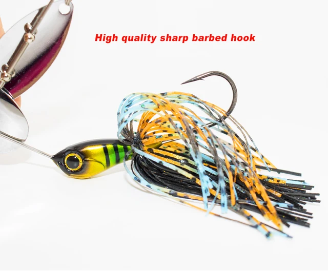 Jerry 1/4oz 3/8oz 1/2oz Single Prop Buzzbait Clacker Buzz Bass Fishing  Topwater Lures Spinnerbait - AliExpress