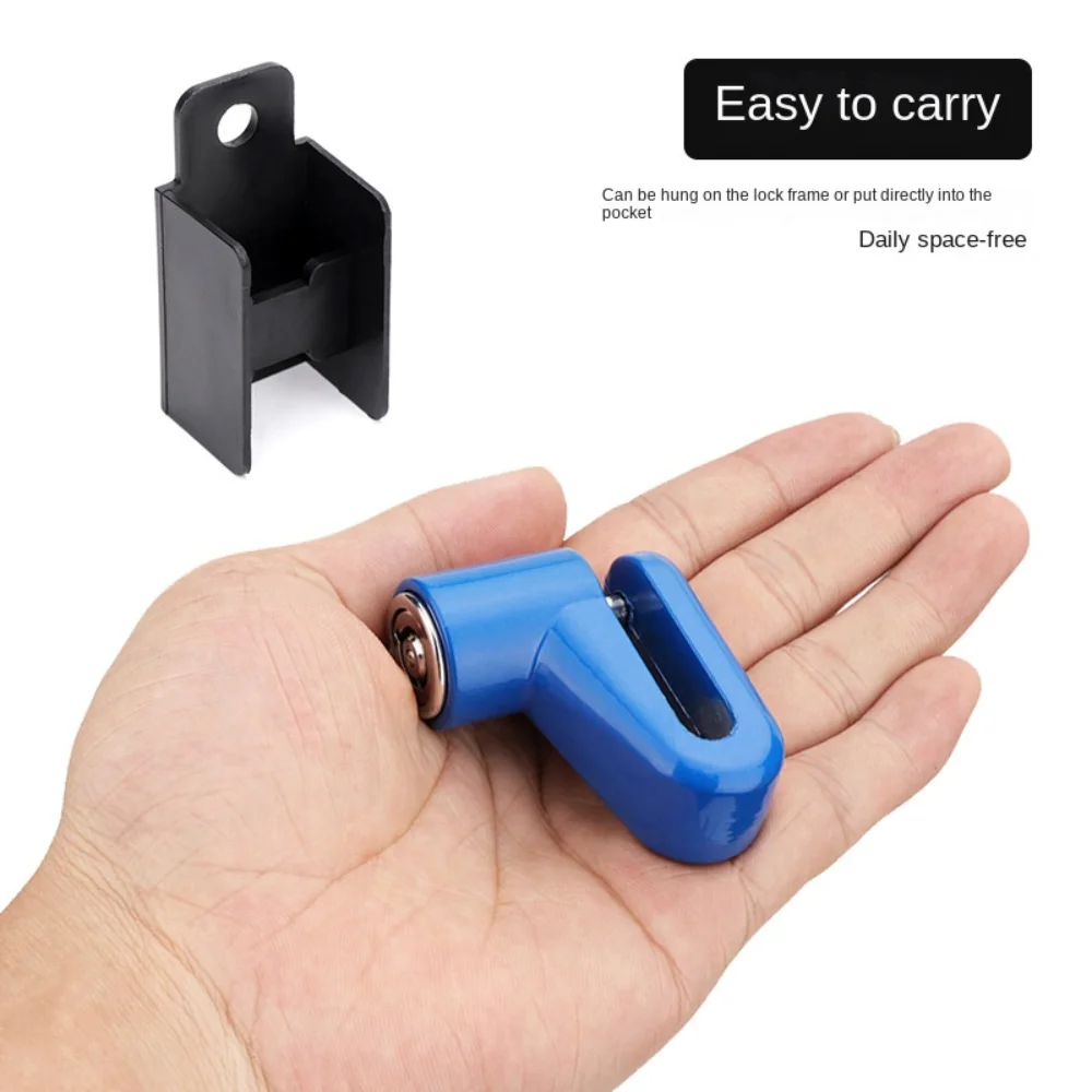 Motorcycle Disc Brake Lock Bicycle Disc Brake Lock Anti-theft Lock Bicycle Motorcycle Mountain Bike Electric Scooter Disc Brake Lock Brake Disc Reminder Rope