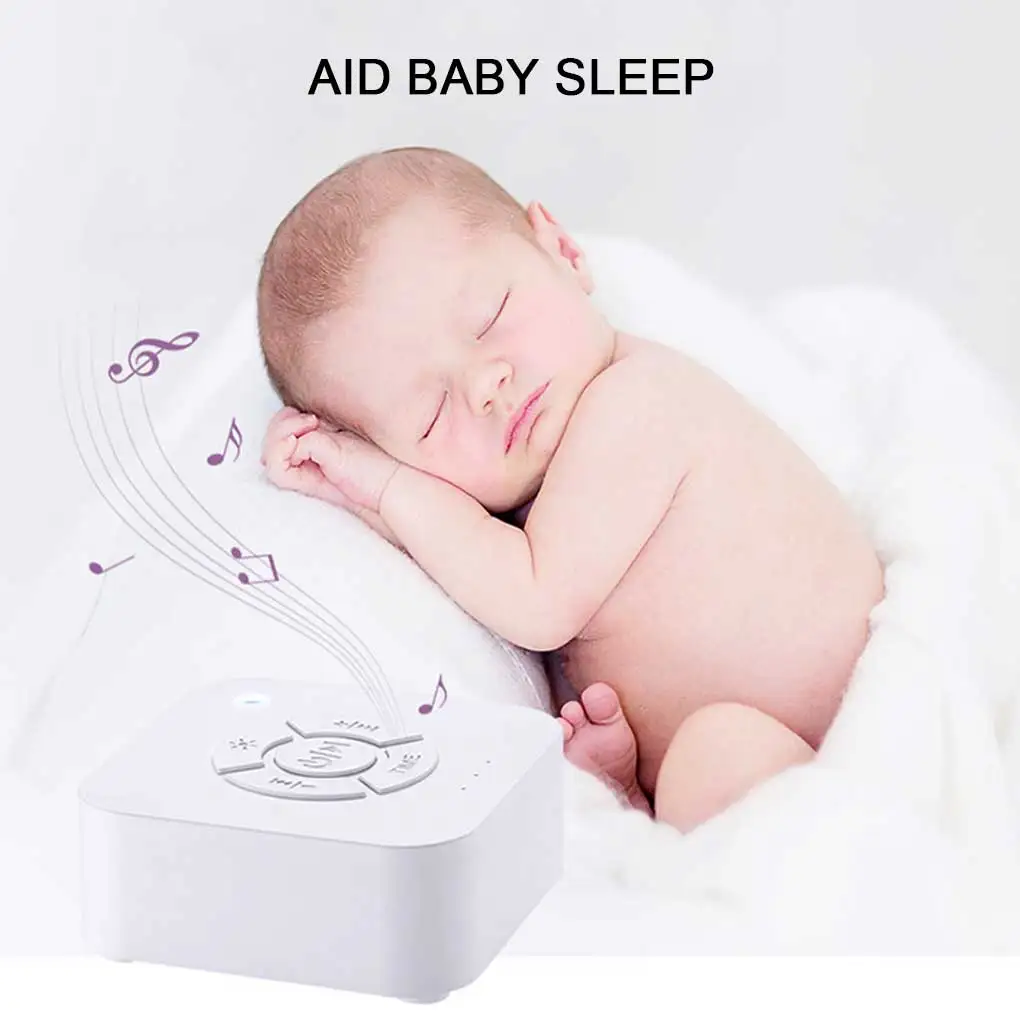 

Baby White Noise Sound Machine Bedroom Adjustable Music Charging Sleeping Player Automatic off Speaker Household Supplies