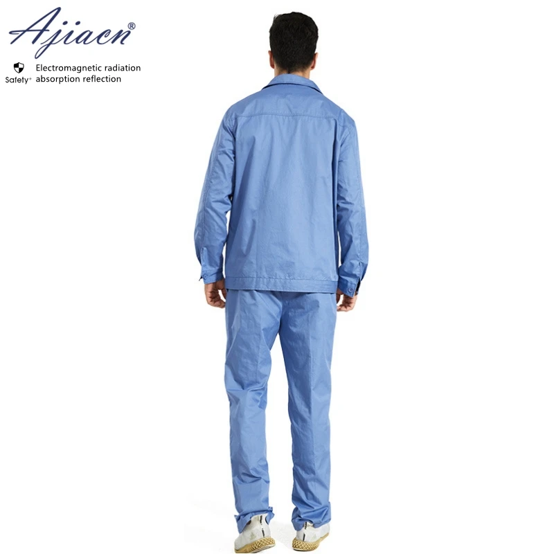  전자기 방사선 보호 작업복, 전기 용접, 장비 작동 EMF 차폐 의류