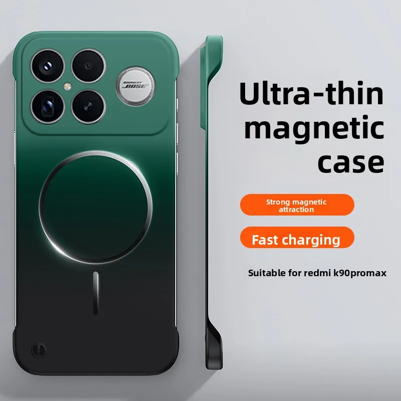 Gradient Color Ultra Slim Magnetic Frameless Hard Case