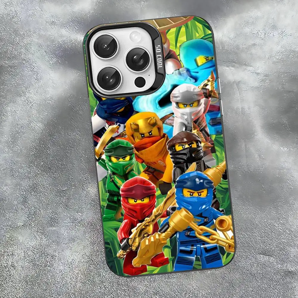 Animated N-Ninjago-Funny Matte Shockproof Phone Case - Stylish and Durable Back Cover