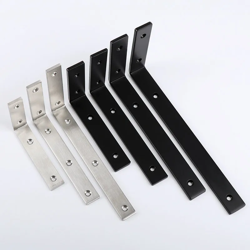 de parede triangulo preto bracket partition frame heavy duty codigo canto 2pcs 01