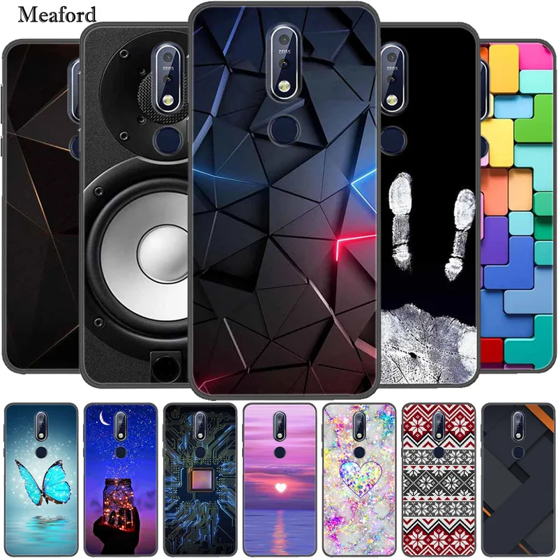 Cartoon Silicone TPU Soft Cover Shockproof Phone Case