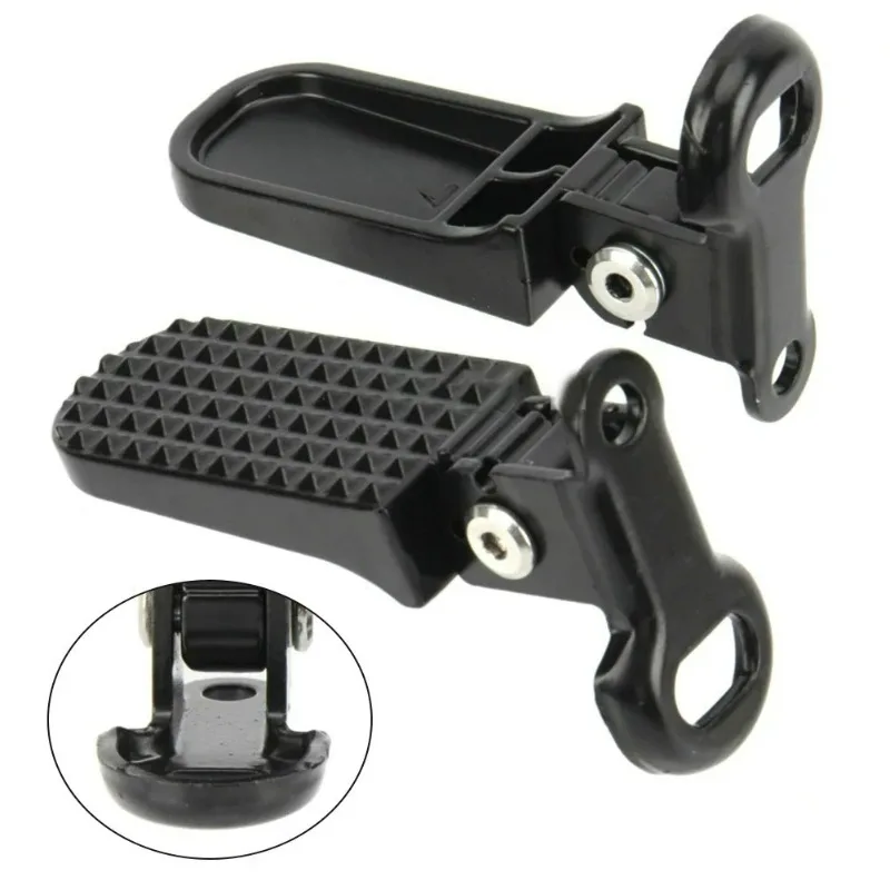 Aluminum Alloy Non-Slip Rear Footrests for Electric Bikes