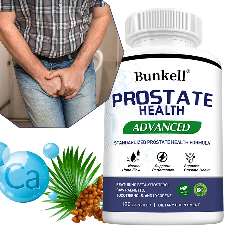 Prostate Health Supplement-Herbal Blend for Urinary Tract and Bladder-Saw Palmetto Formula Capsules, Adult Men