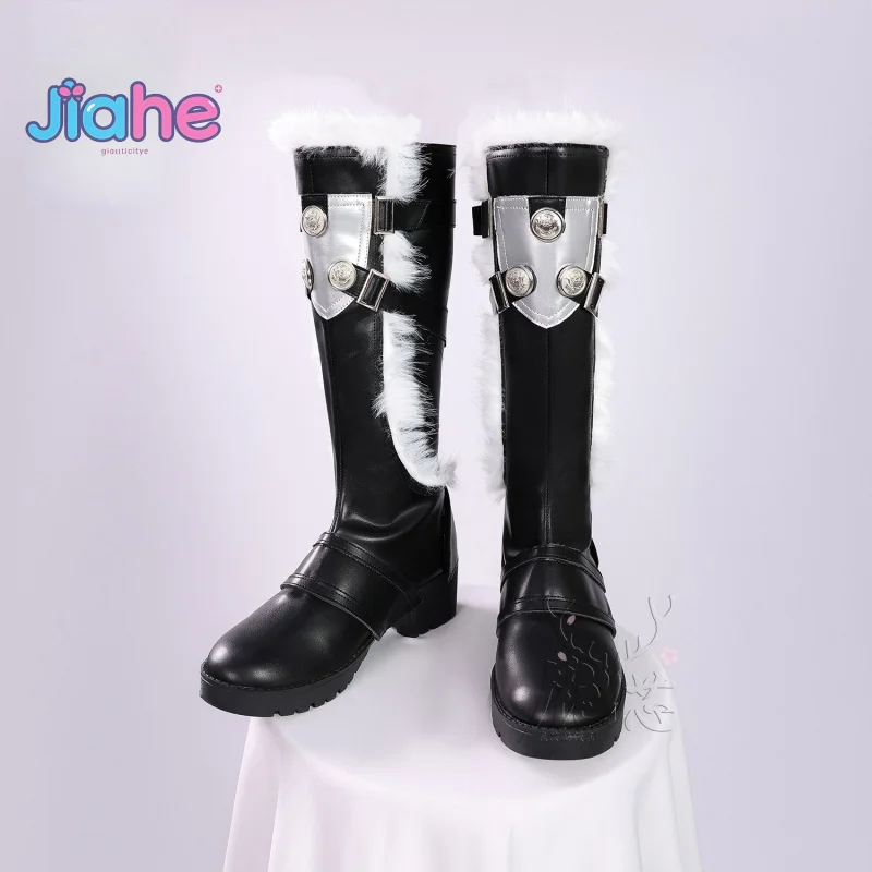 AwwwCos Game QiQi Cosplay Boots - Fashion PU Leather Shoes For Women & Men, Perfect For Costumes & Roleplay