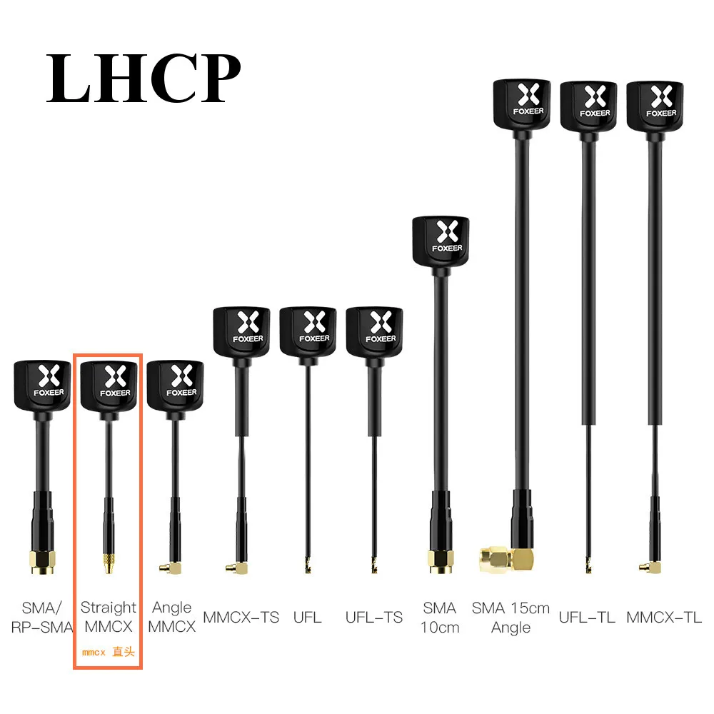 LHCP Black MMCX