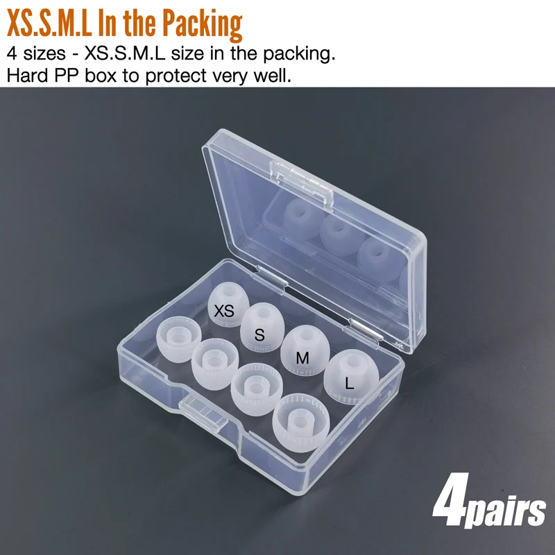 Eartips Replacement for Sony WF-C500 / WF-C700N / LinkBuds S Earbuds Earpad