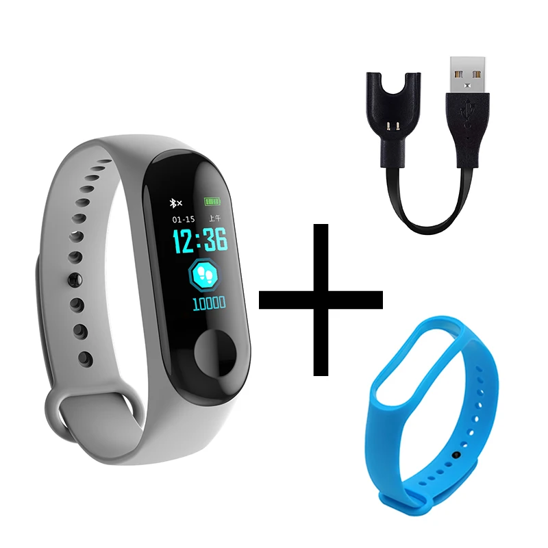 Smart Men's Watch Multicolor Pedometer Heart Rate Blood Pressure Monitor Sports Casual Fashion Bracelet Touch screen Wrist Watch 