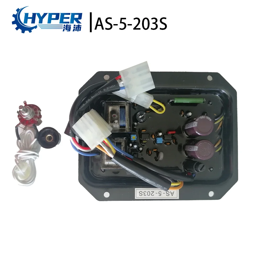 

as-5-203s AVR Compatible with Denyo Silent Diesel Generator Replacements Generator Set Automatic Voltage Regulator