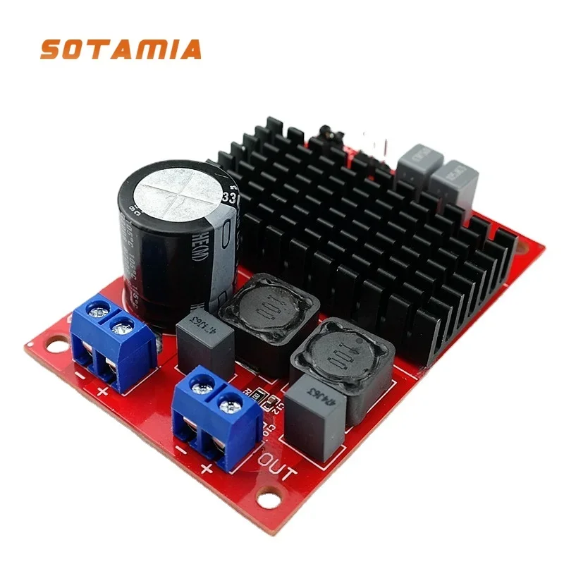 

SOTAMIA 80 Вт TFA3116 цифровой усилитель мощности, аудио Плата, моно BTL усилитель мощности, односторонний сбалансированный входной усилитель
