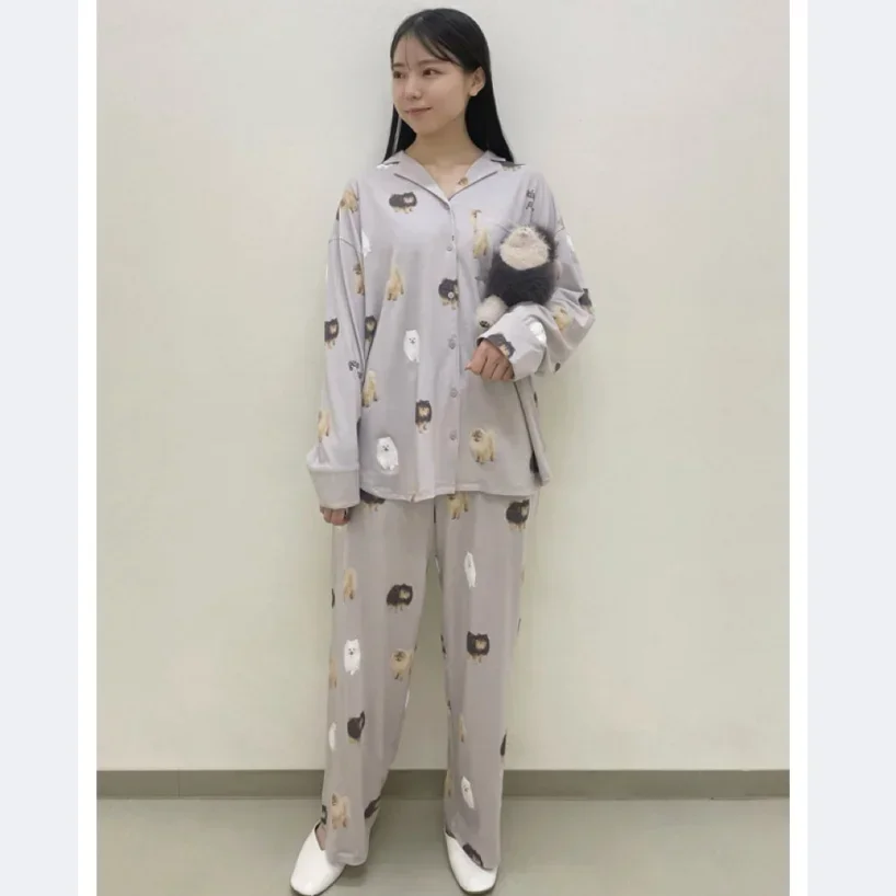 Ladies Pajamas Ladies Pajamas Set Room Wear Sleepwear Pamja Sleepwear Loungewear Women Kawaii Clothes