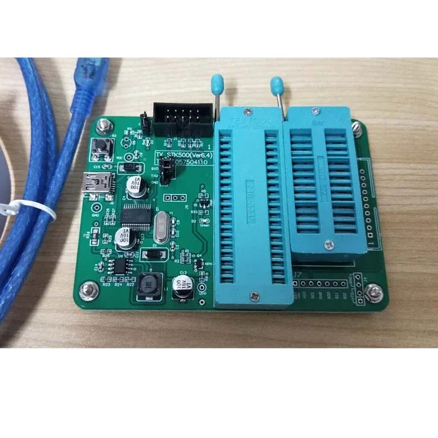 programador serial de alta tensao avr alta tensao paralela isp suporte mega328p attiny13a 3 em 1