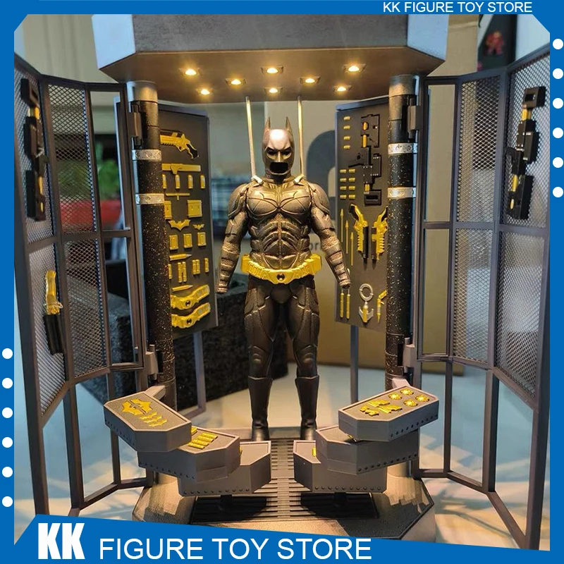 

In Stock Original Anime Figure Boring Toys Batman Gnaku Christian Bale Action Model Statue Collectible Christmas Doll Gifts