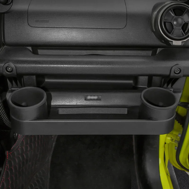 Drink Cup Holder Center Console Storage Box Console Storage Box Car Storage Holder Multifunctional Car Dashboard Console Storage Box Water Cup Holder Mobile Phone Organizer Tray Auto Parts For Jimny JB64 JB74