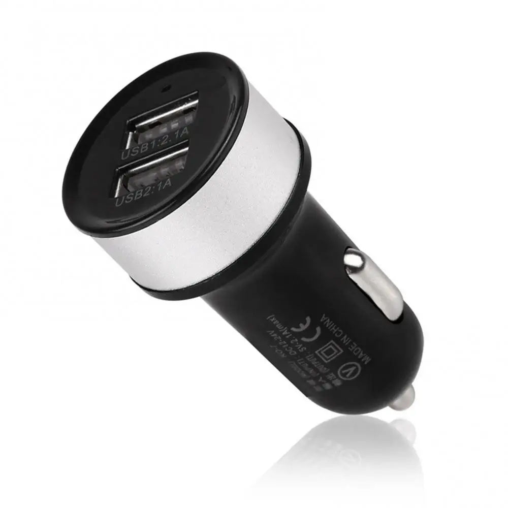 1 X Dual USB Car Charger 2 Port Dual USB 3 1A Car Charger Adapter For Galaxy S6 5 6 6S