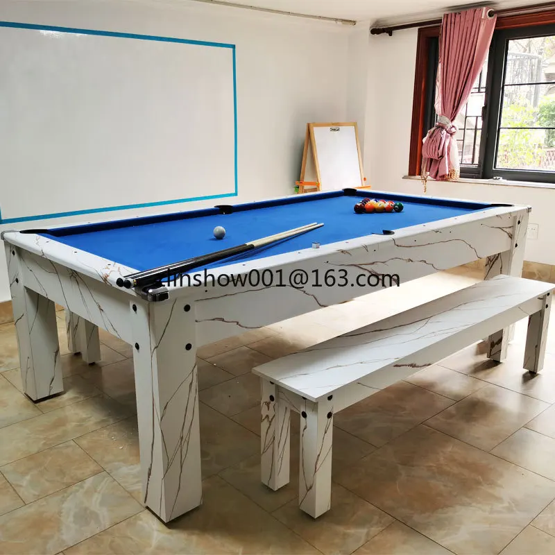 Pool Table Household Standard Commercial Multi-Function Billiards Table Tennis Conference Table Three-in-One 4