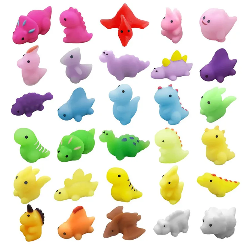 Mochi Squishy Toy Dinosaur Sensory Fidget Stress Relief ADHD Autism Anxiety Therapy Kids Toys Party Favors Classroom Prize squeeze stress ball toy