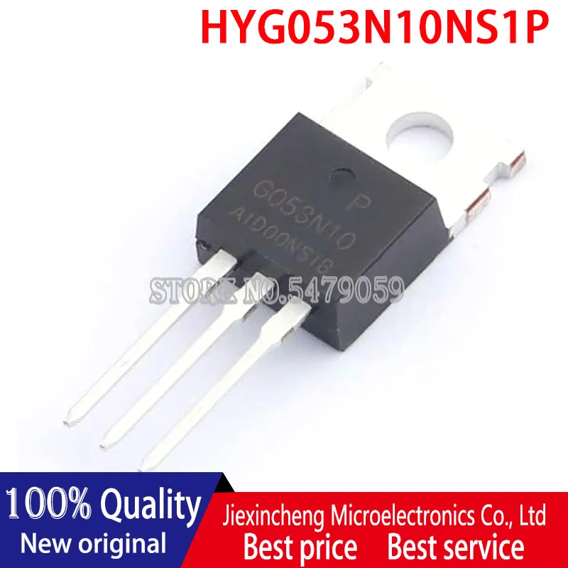 Original Hyg053n10ns1p G053n10 G053n10p Para220 Hyg053n10ns1 100v120a Mosfet 10 Pcs Novidades - Image 2