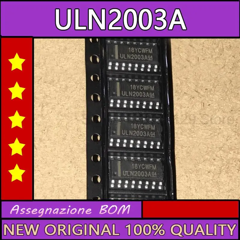 10pcs/lot Original Uln2003, Uln2003a, Ai, Uln2003adr, Uln2003ag ...