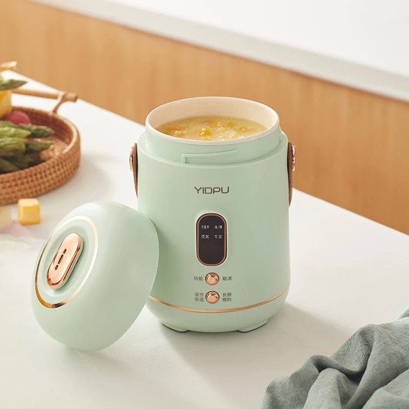 600ml Electric Cooking Pot Multi Cookers Household Slow Cooker Portable