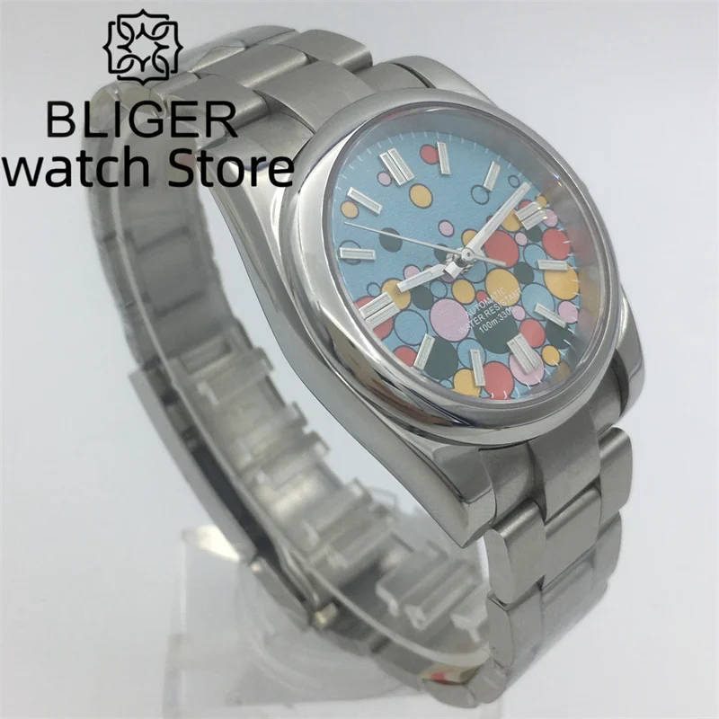 BLIGER 36 ミリメートル/39 ミリメートル NH35A ポリッシュ自動