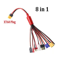 Universal Multifunction Balance Charging Cable Adapter (8 in 1)