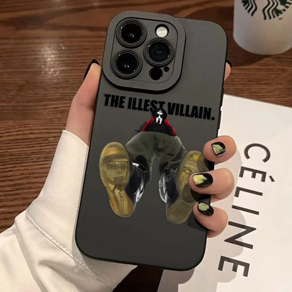 Stylish MF DOOM Inspired Silicone Phone Case