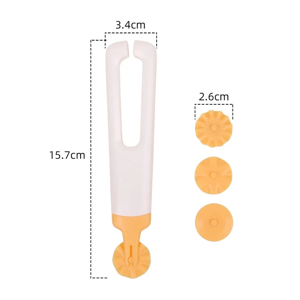 Dumplings Biscuit Roller Cookie Round Rolling Cutting Blade Dough Circle Cutter Gift Dining Bar Supplies Baking Pastry Tools baking tool,baking accessories,dough cutter,cookie cutters,dumpling maker