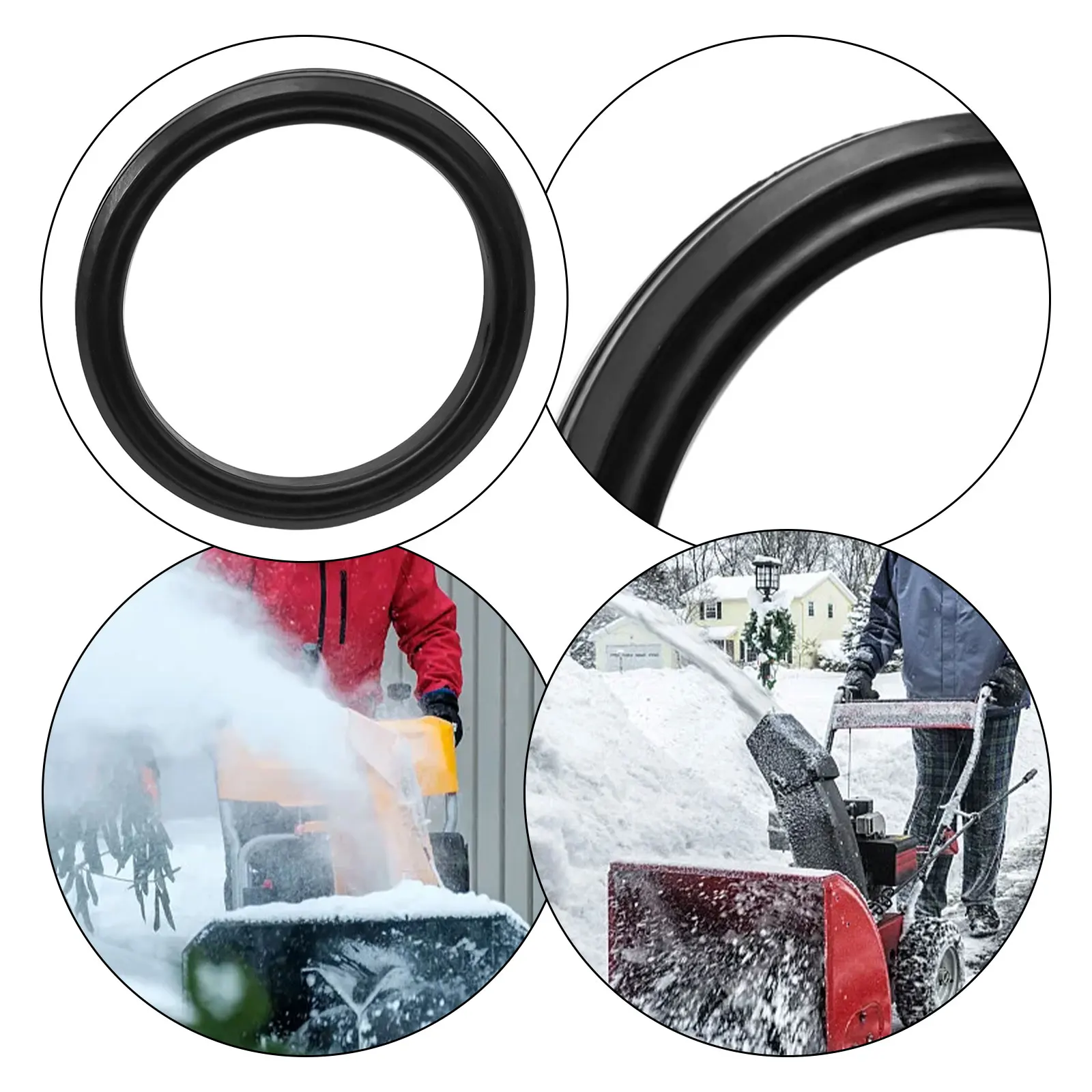 5612 Rotary Friction Rubber Wheel Fits For  935-0243B 735-0243 935-0243  Brand New Replacement M TD Snow Blower Power Tools 2