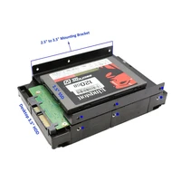 SSD HDD Holder 2.5 to 3.5 Mounting Bracket Hard Drive Adapter - Image 6