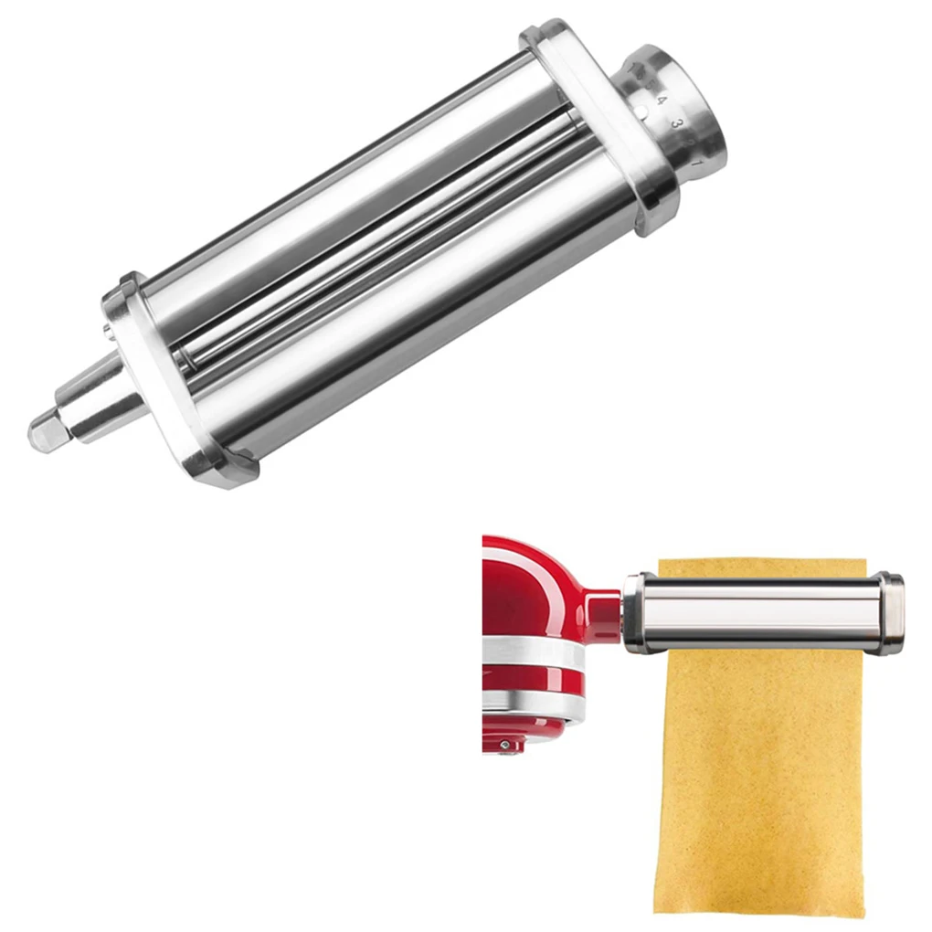 For KitchenAid Pasta Roller Cutter Set for KitchenAid Stand Mixers Pasta  Sheet Roller Processor Spaghetti Fettuccine Cutter - AliExpress